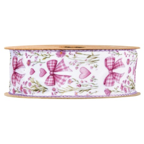 NASTRO LAVANDA FIOCCHI MM40X10MT